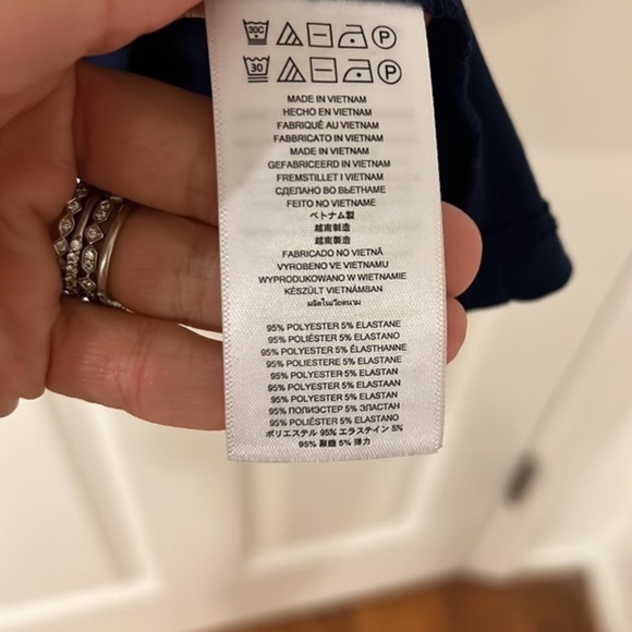 Michael Kors Cobalt Blue Cinched Dress with Silver Buckle - Size S - Picture 11 of 11